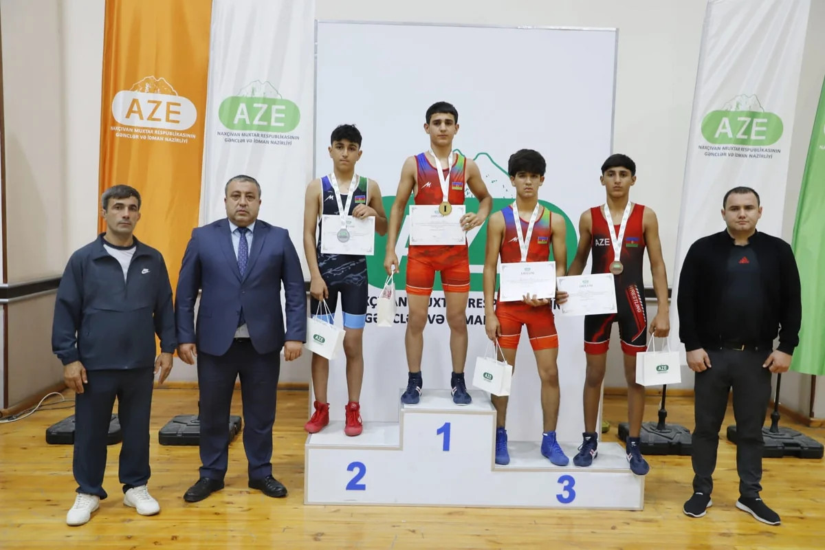 Yeniyetmə güləşçilər arasında Naxçıvan birinciləri müəyyənləşib