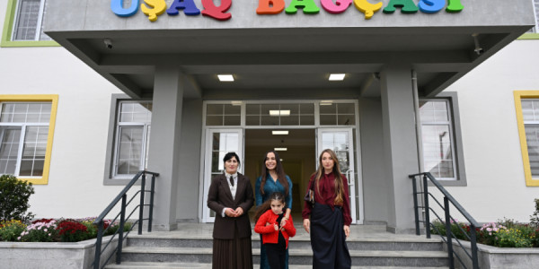 Göylər kəndində körpələr evi-uşaq bağçası istifadəyə verilib