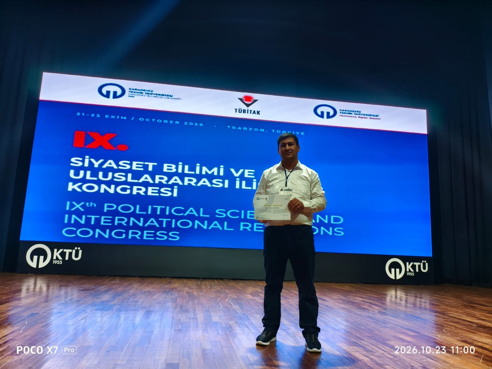 MEK əməkdaşı beynəlxalq elmi konqresdə iştirak edib