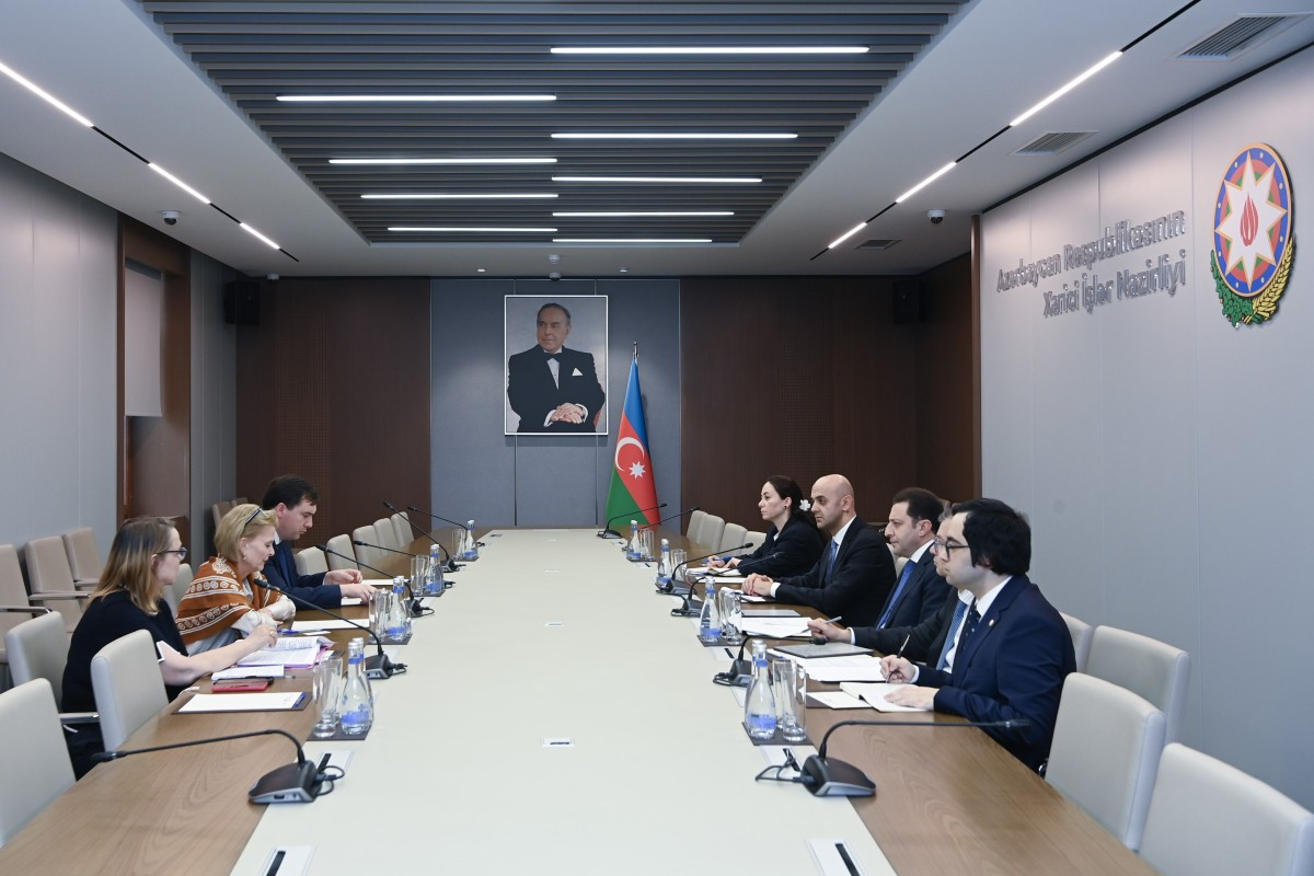 XİN rəsmisi UNESCO-nun Baş direktorunun müavini ilə bir araya gəlib