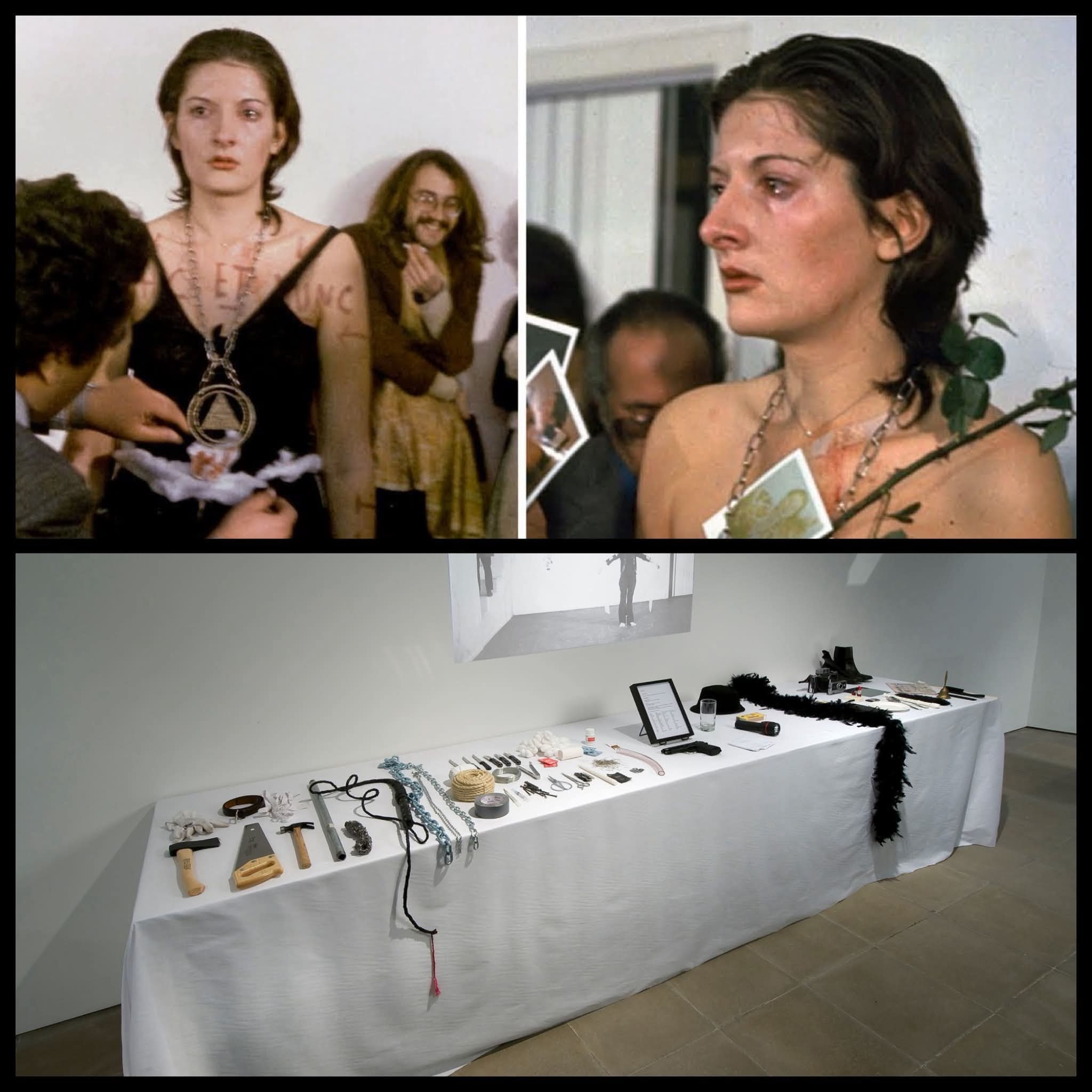 Marina Abramoviçin insan təbiətinin qaranlıq tərəfini üzə çıxaran eksperimenti