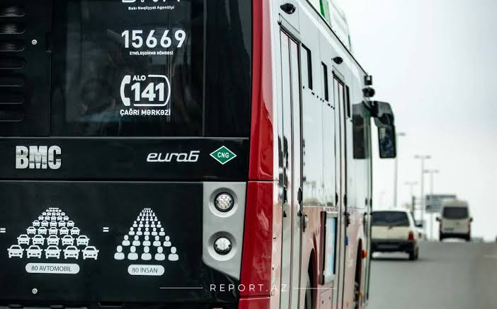 Bu avtobusların hərəkət istiqaməti dəyişdirildi