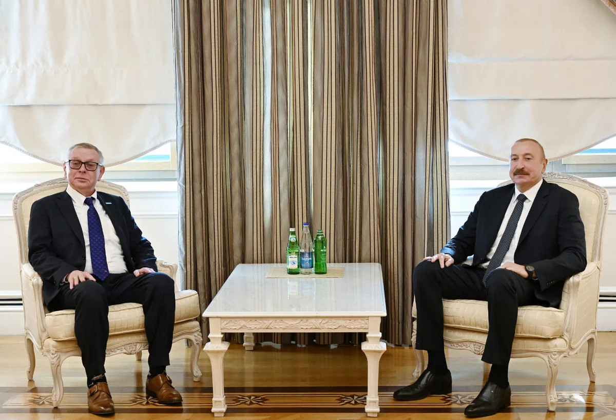 İlham Əliyev BMT-nin Terrorçuluqla Mübarizə İdarəsinin nümayəndəsi Aleksandr Zuyevi qəbul edib