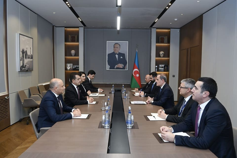 Ceyhun Bayramov Aleksandr Zuyevlə beynəlxalq terrorçuluğu müzakirə edib