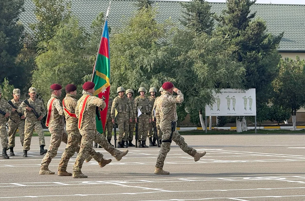 Hərbi vəzifəlilərin təlim toplanışları başa çatıb