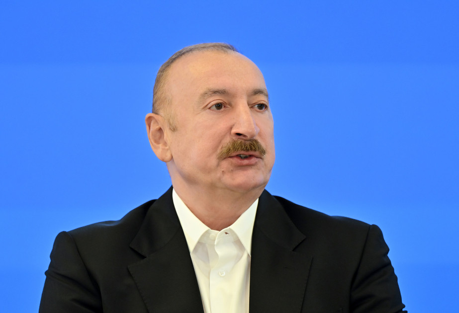 İlham Əliyevin sosial media hesablarında Forumda iştirakına dair videoçarx paylaşılıb