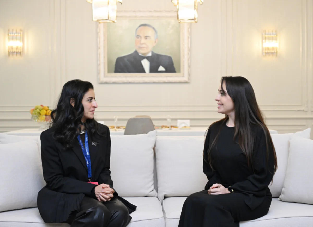 Leyla Əliyeva Dünya Turizm Təşkilatının Baş katibi ilə görüşüb