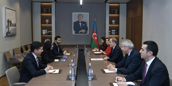 Ceyhun Bayramov BMT Turizmin Baş katibi ilə görüşüb