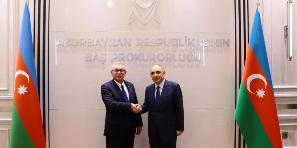 Kamran Əliyev BMT nümayəndəsi ilə təhlükəsizlik məsələlərini müzakirə edib