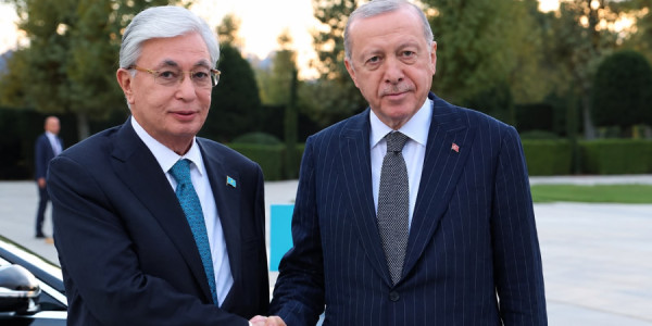 Ərdoğan və Tokayev Ankarada ikitərəfli əməkdaşlığı müzakirə ediblər