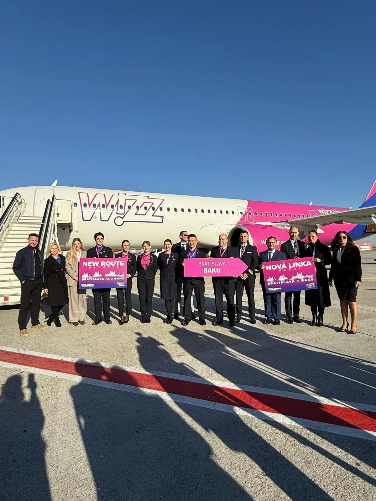 Bratislava–Bakı marşrutu üzrə ilk aviareys həyata keçirilib
