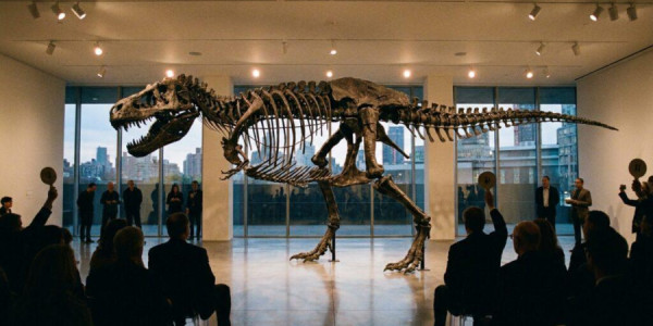 “Nanotyrannus” skeleti hərracda 47,3 milyon dollar qazandırdı