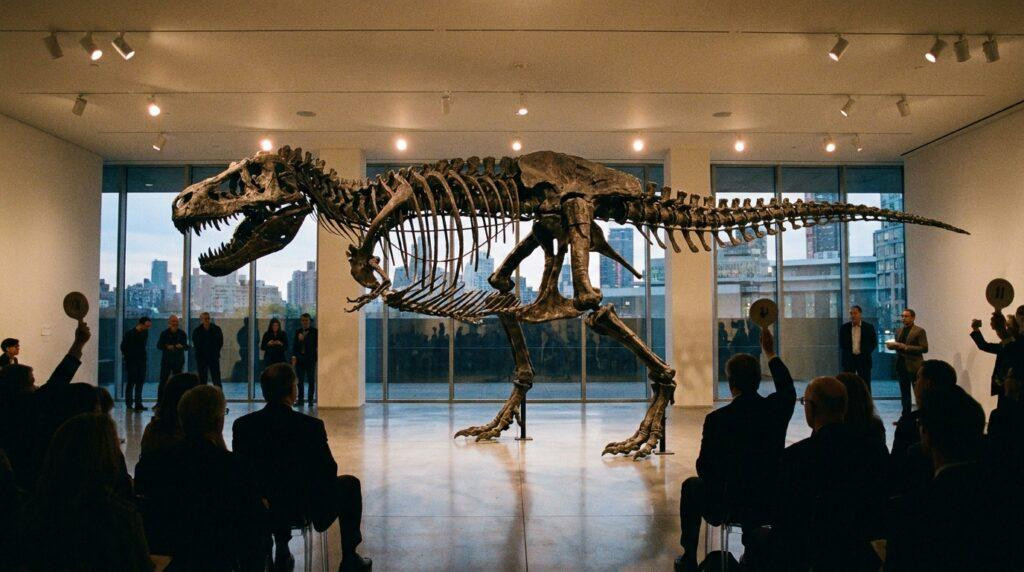 “Nanotyrannus” skeleti hərracda 47,3 milyon dollar qazandırdı