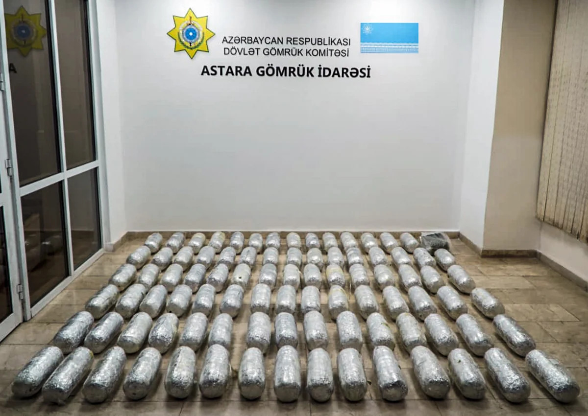 İrandan Rusiyaya narkotik aparılması cəhdinin qarşısı alındı