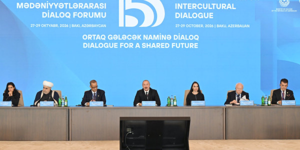 VII Ümumdünya Mədəniyyətlərarası Dialoq Forumu başa çatıb: