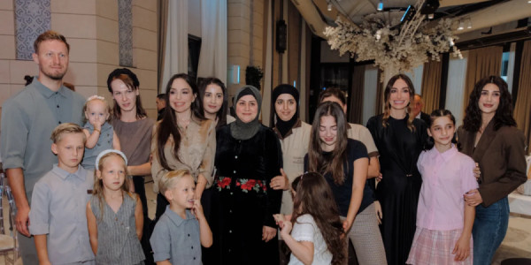 Leyla Əliyeva və Arzu Əliyeva “Cənnətin ariyası” layihəsinin təqdimatına qatılıblar