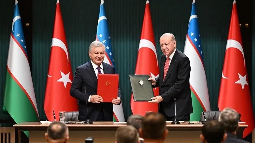 Türkiyə və Özbəkistan arasında 5 saziş imzalanıb