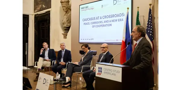 Azərbaycanın İtaliyadakı səfiri Cənubi Qafqazla bağlı paneldə iştirak edib