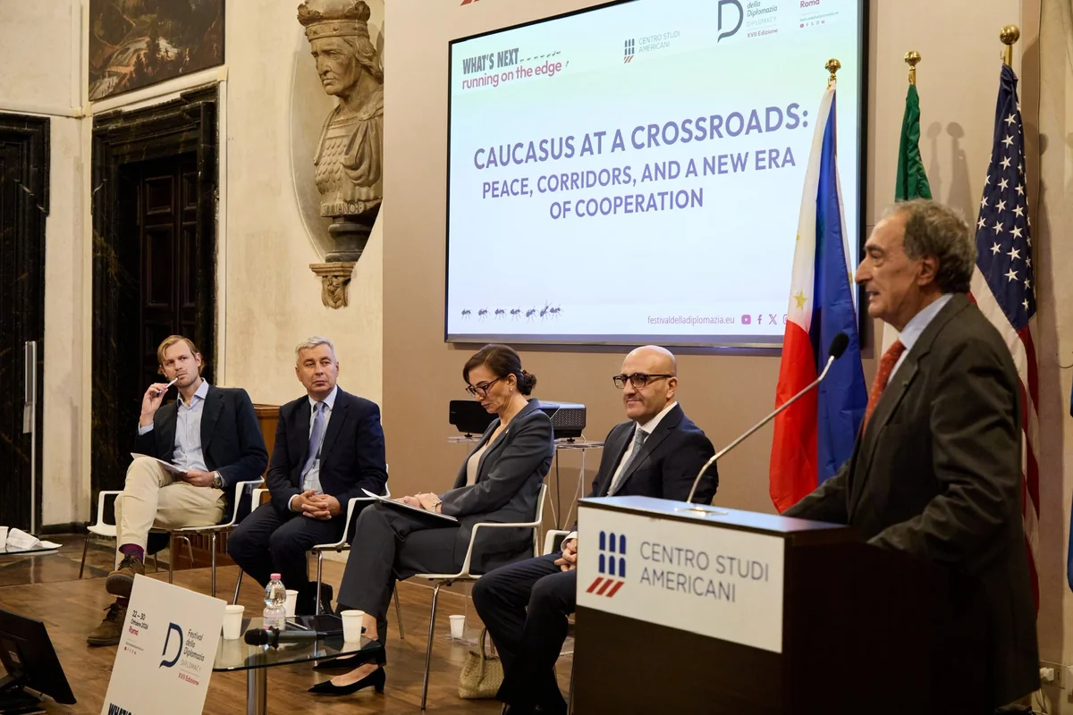 Azərbaycanın İtaliyadakı səfiri Cənubi Qafqazla bağlı paneldə iştirak edib