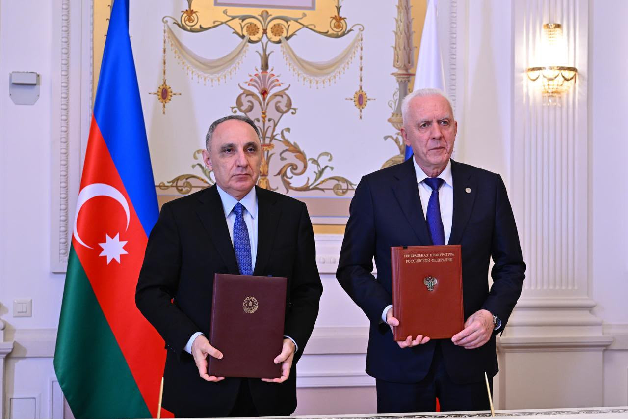 Azərbaycan və Rusiya prokurorluqların əməkdaşlığını aktivləşdirmək barədə razılığa gəlib