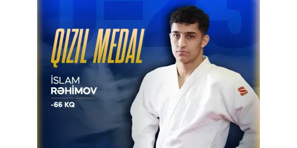 Azərbaycan cüdoçusu İtaliyada qızıl medal qazandı