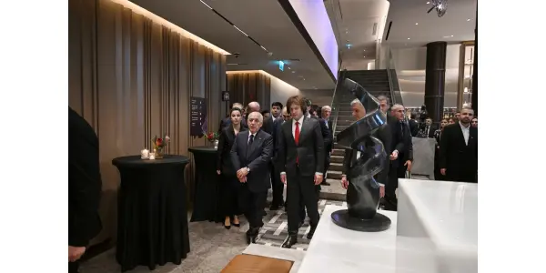Əli Əsədov və İrakli Kobaxidze Gürcüstanda hotel açılışında iştirak ediblər