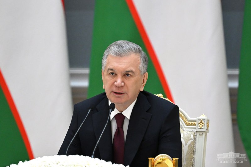 Mirziyoyev Prezident İlham Əliyevə təşəkkür edib