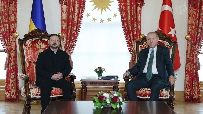 Ərdoğan Zelenski ilə İstanbulda görüşüb