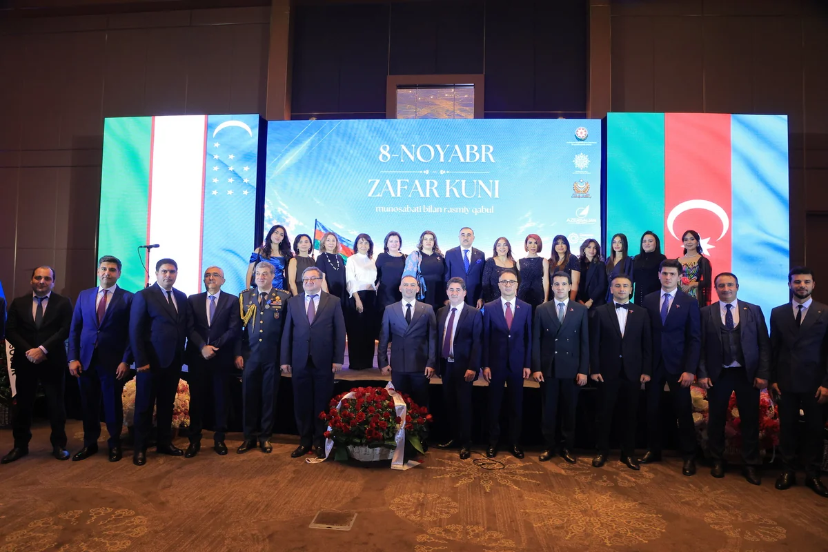 Azərbaycanın Zəfər Günü Daşkənddə təntənə ilə qeyd edilib